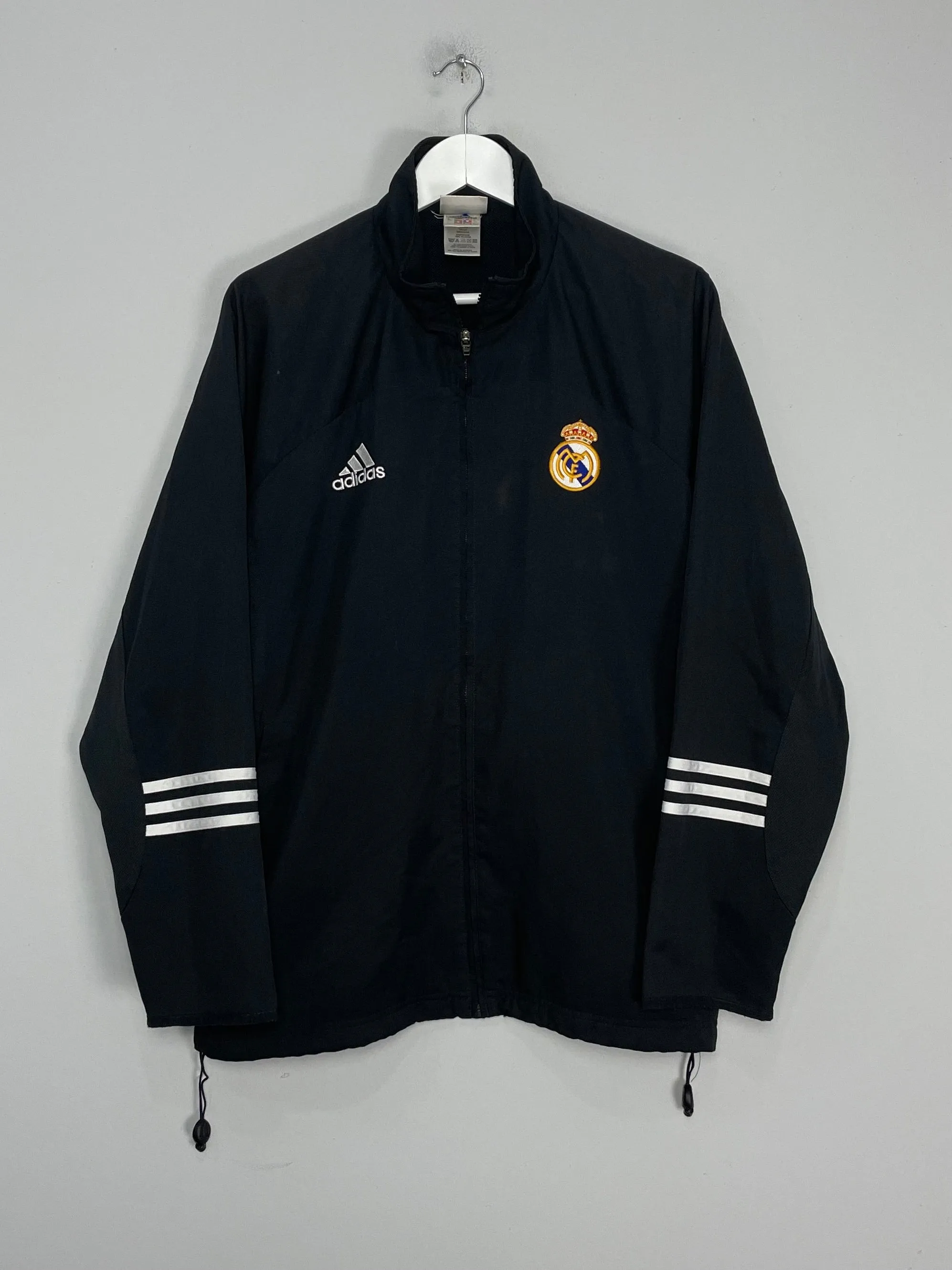 2002/03 REAL MADRID *CENTENARY* TRACK JACKET (M) ADIDAS