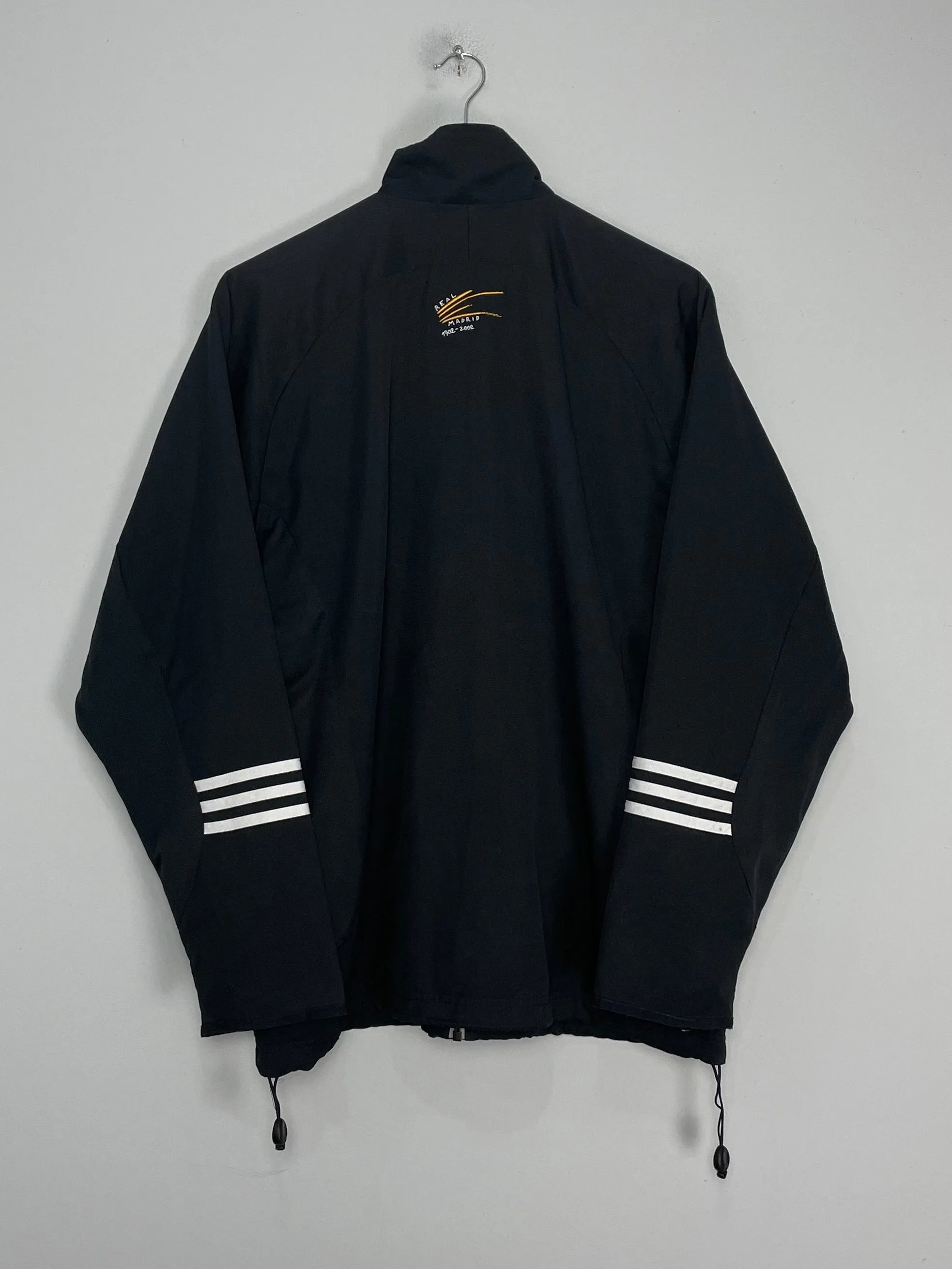 2002/03 REAL MADRID *CENTENARY* TRACK JACKET (M) ADIDAS