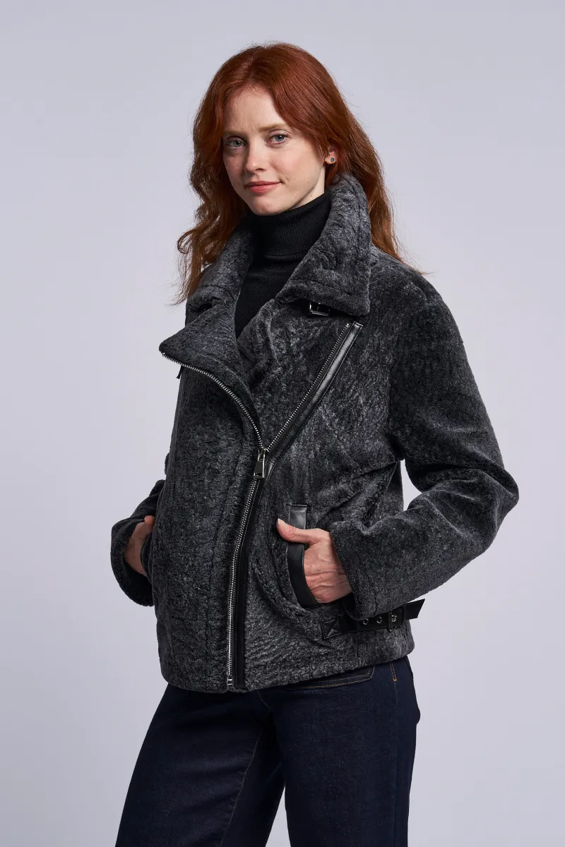 472 Genuine shearling jacket