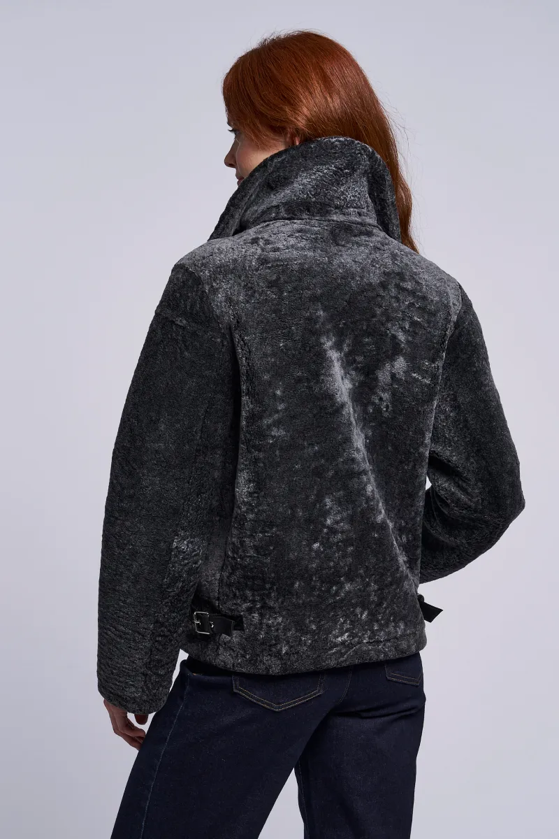 472 Genuine shearling jacket