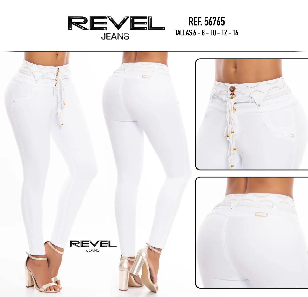 56765 Colombian Booty 🍑 Lifting Jeans