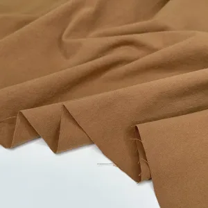 7.1 oz 100% Organic Washed Cotton - Camel