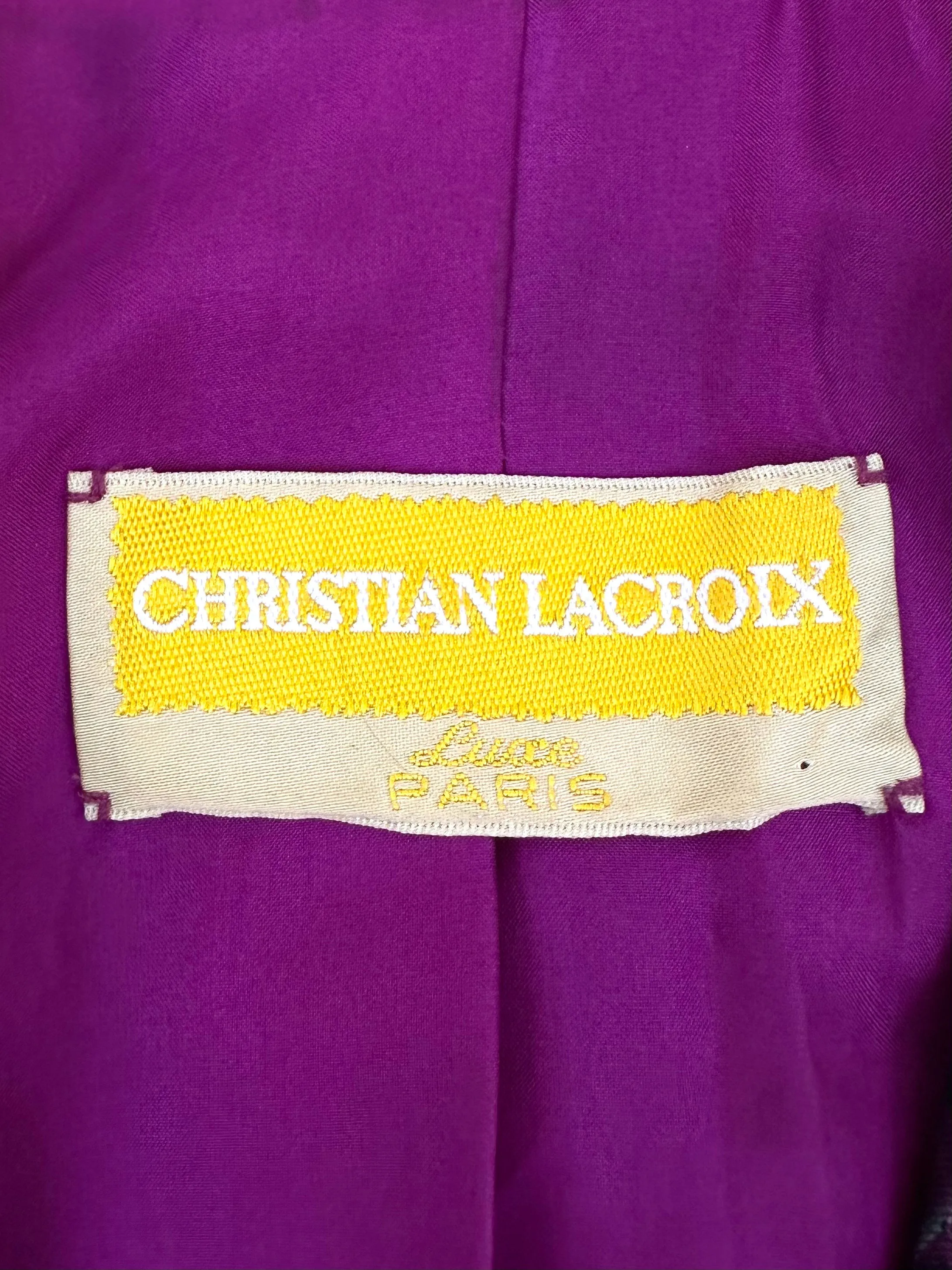 90s Christian LaCroix Jacquard Skirt Set*