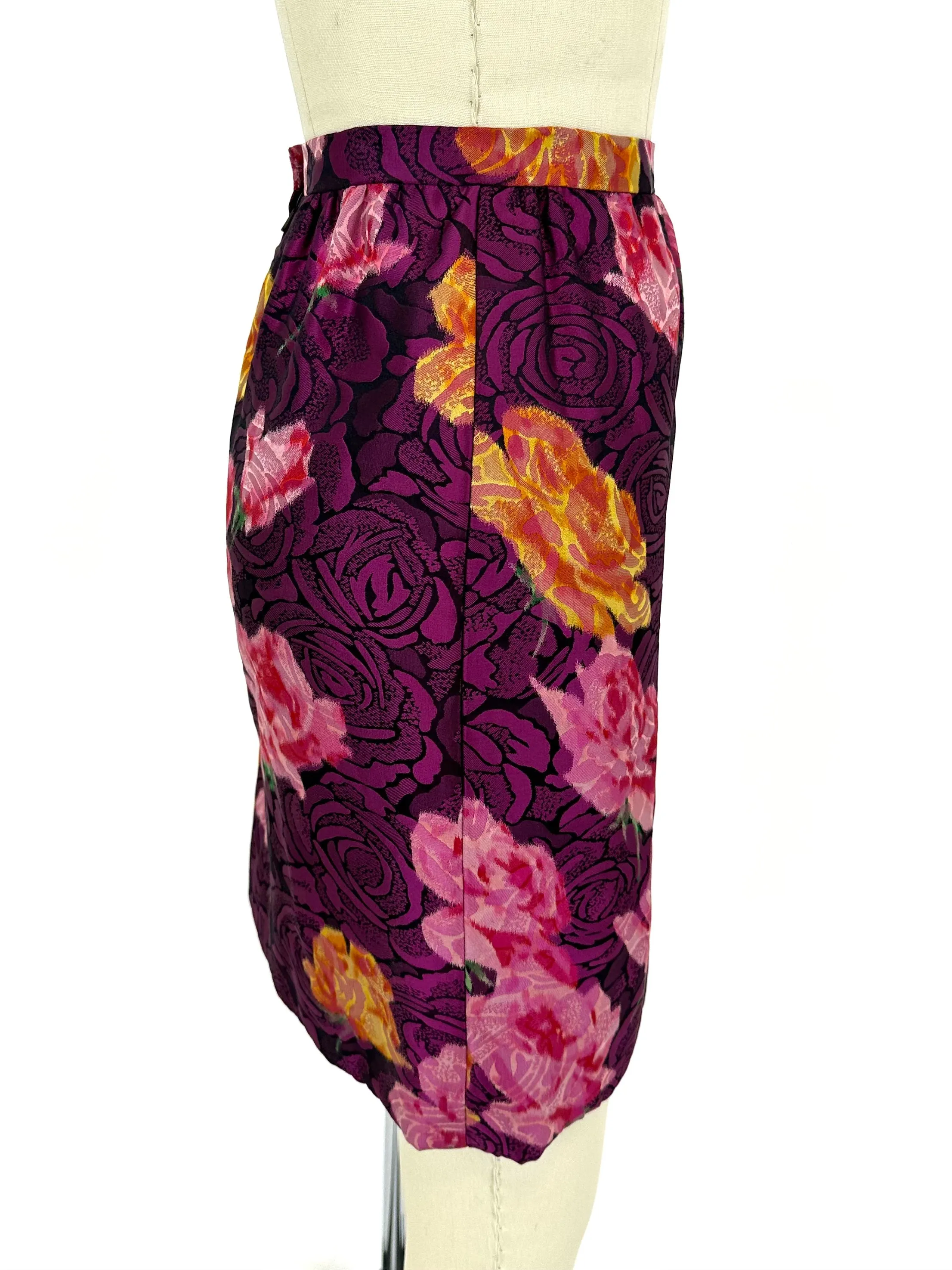 90s Christian LaCroix Jacquard Skirt Set*