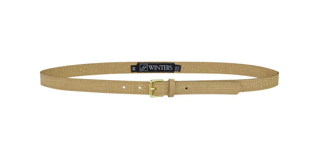 Abby Croco Belt