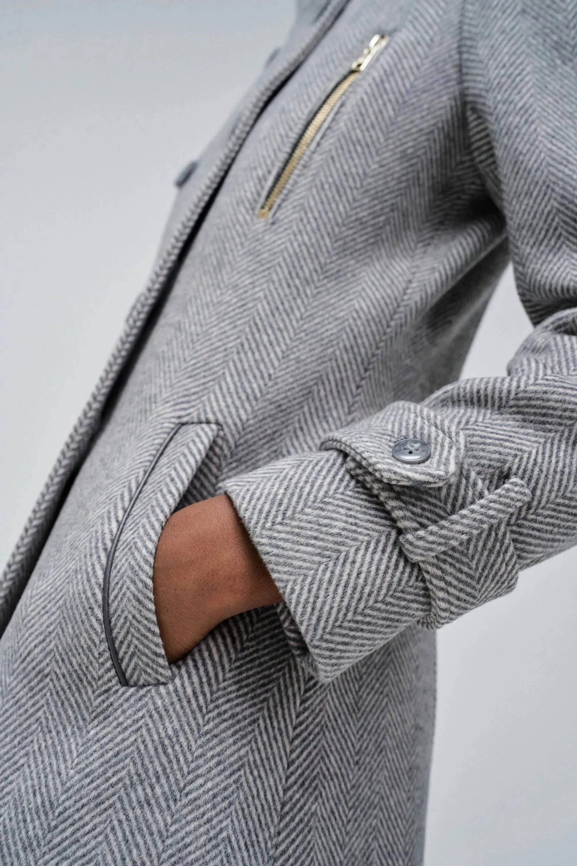 Abrigo SALSA Paño Grace Medium Gris