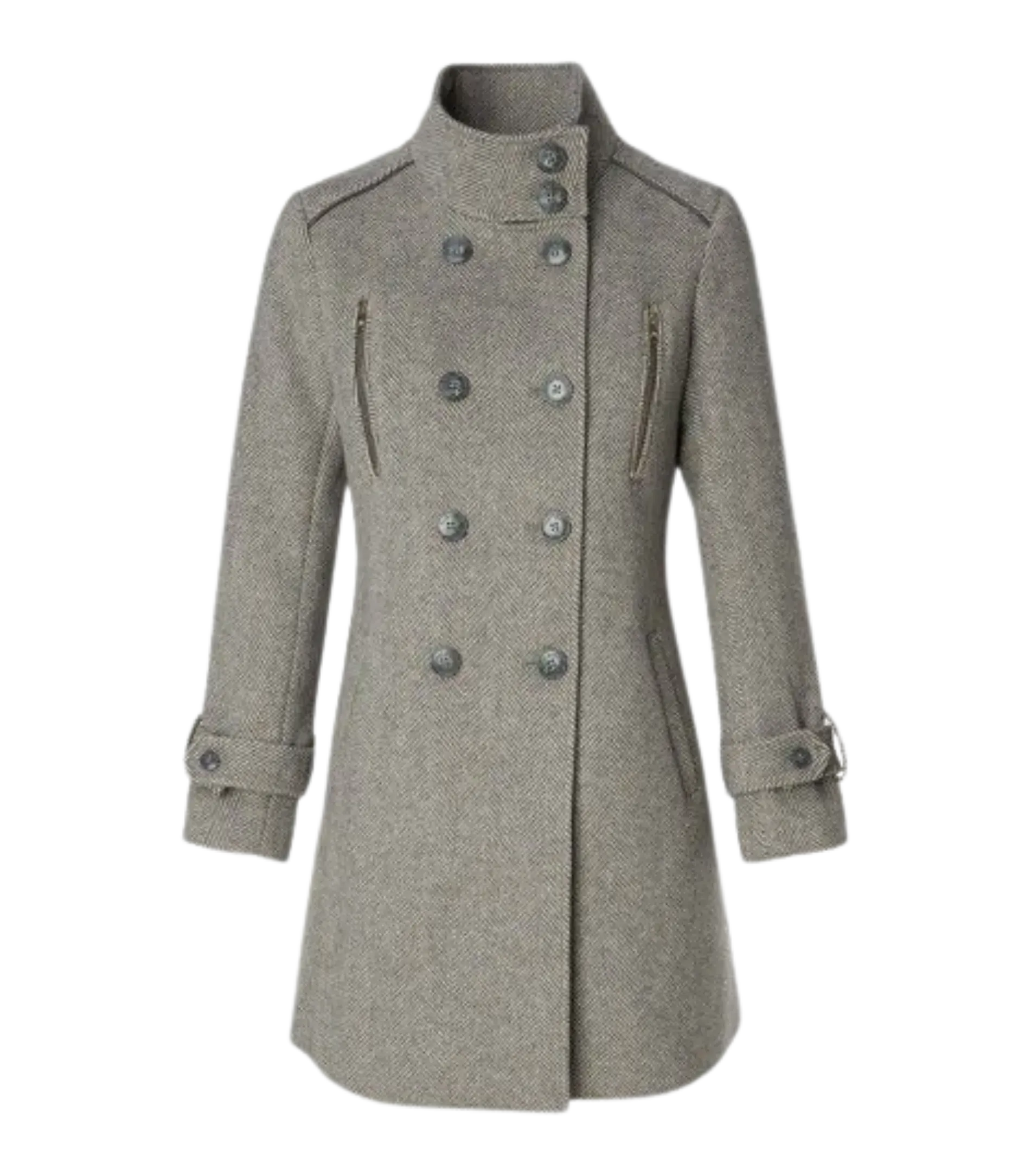 Abrigo SALSA Paño Grace Medium Gris