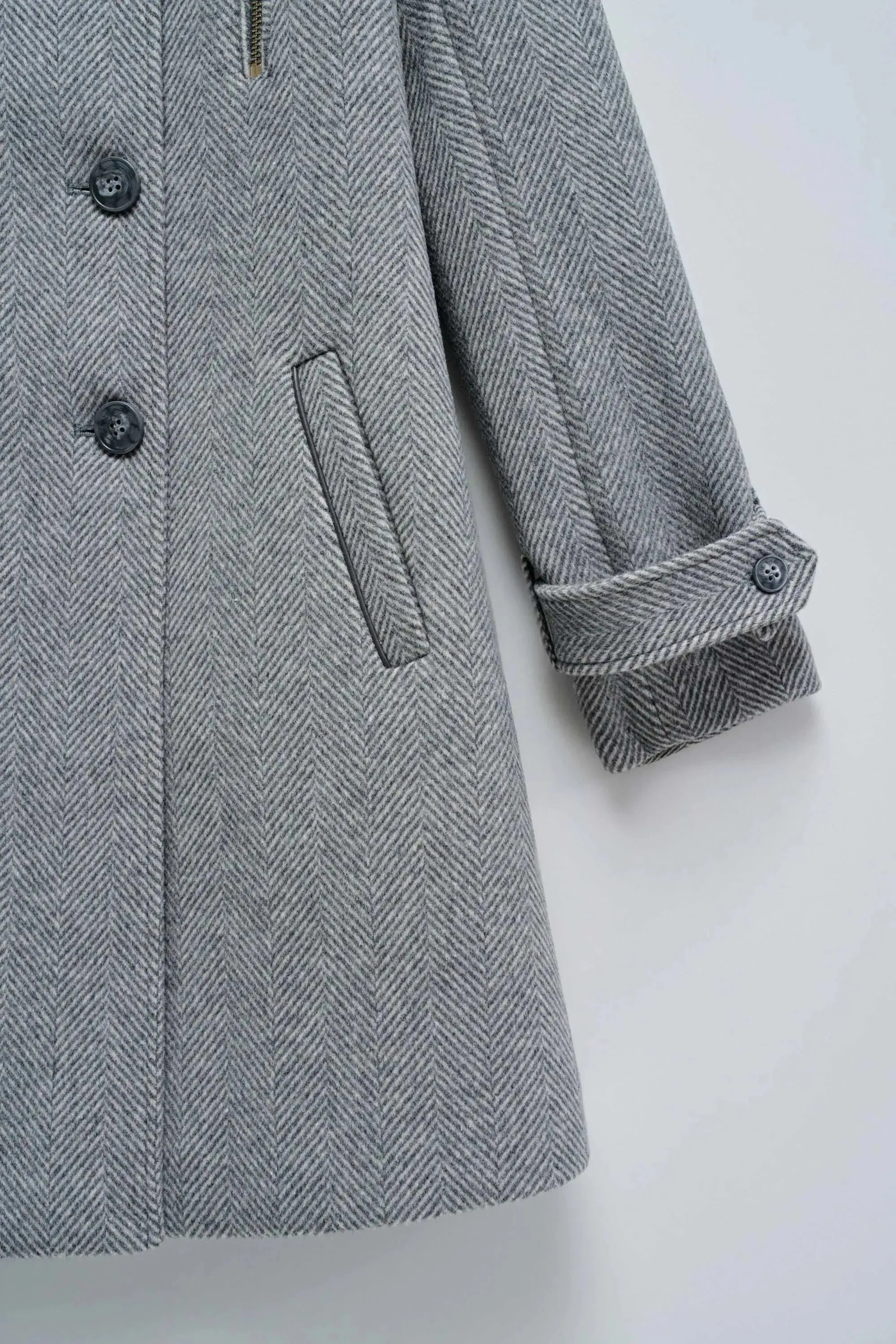Abrigo SALSA Paño Grace Medium Gris