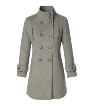 Abrigo SALSA Paño Grace Medium Gris
