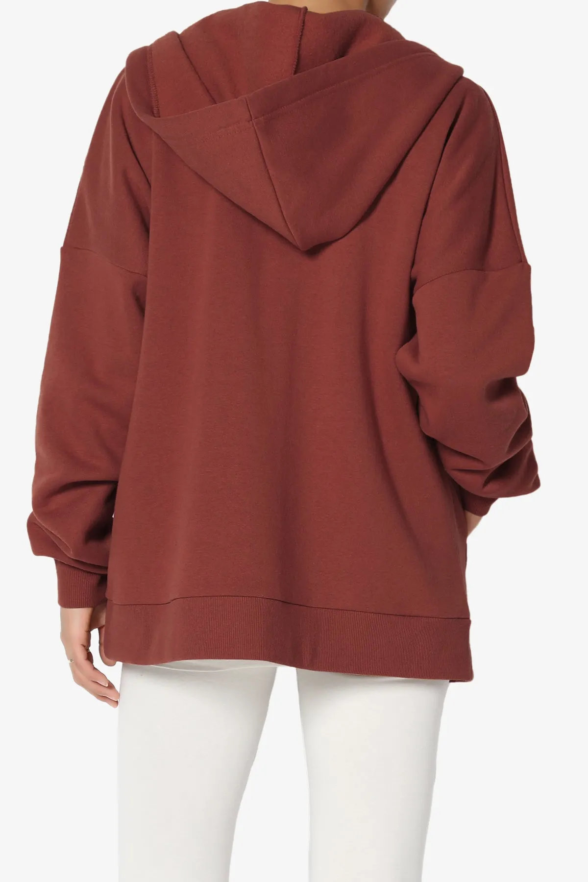 Accie Fleece Zip Hooded Jacket PLUS