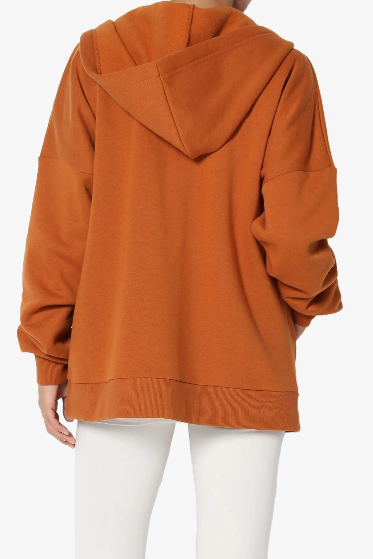 Accie Fleece Zip Hooded Jacket PLUS