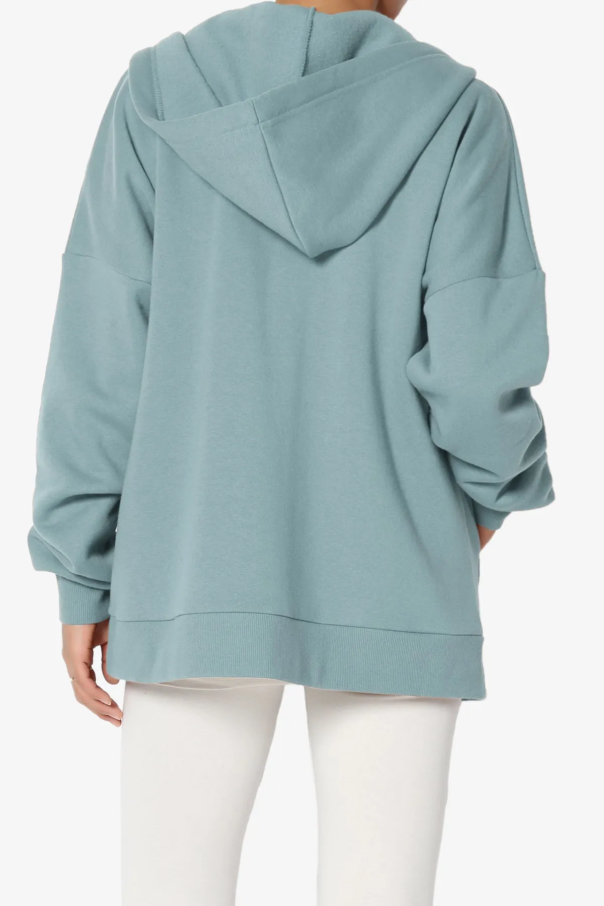 Accie Fleece Zip Hooded Jacket PLUS