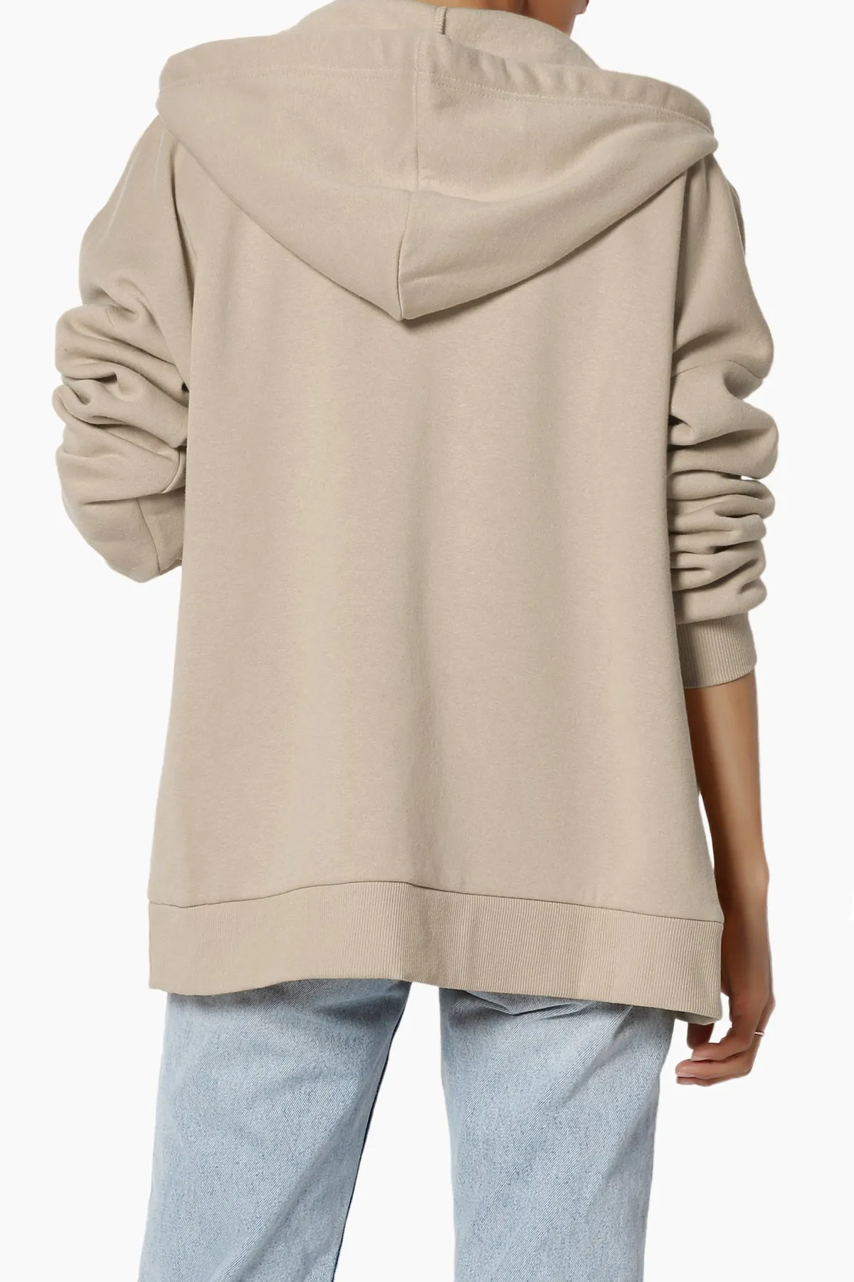 Accie Fleece Zip Hooded Jacket PLUS