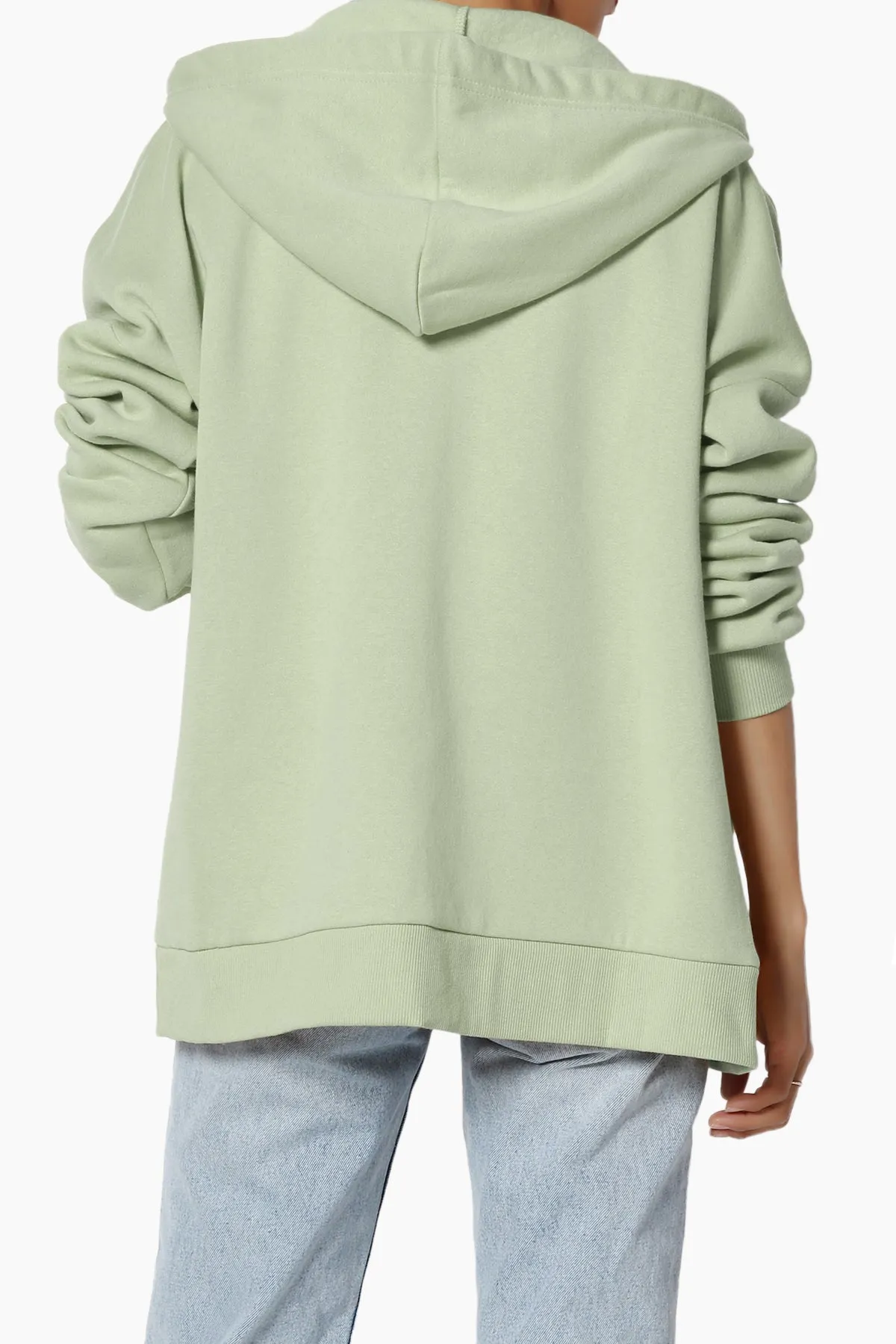 Accie Fleece Zip Hooded Jacket PLUS