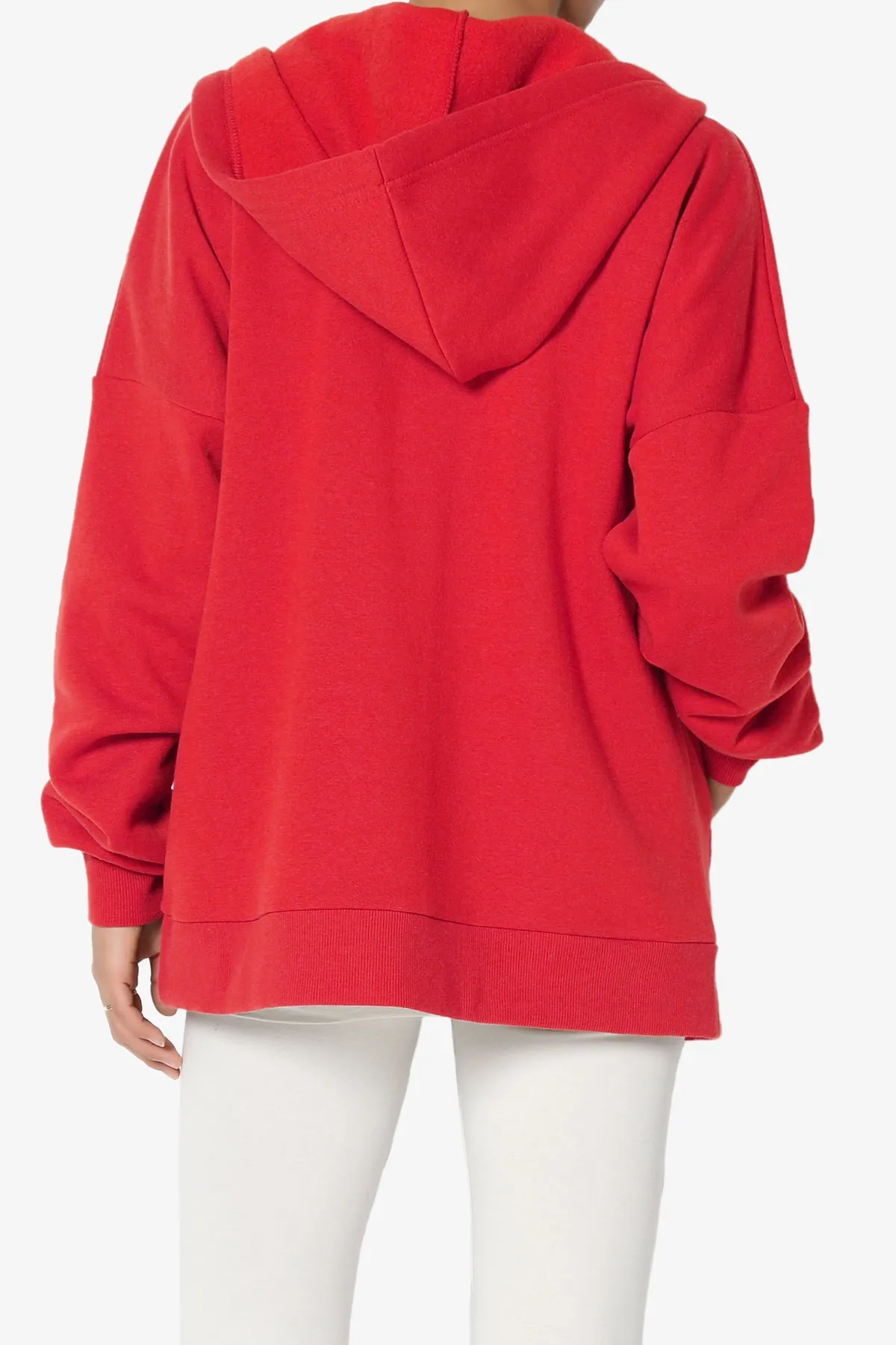 Accie Fleece Zip Hooded Jacket PLUS