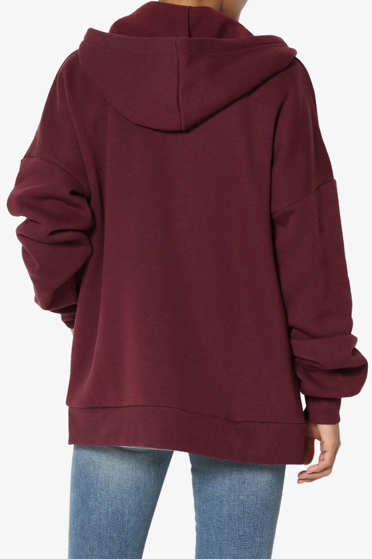 Accie Fleece Zip Hooded Jacket PLUS