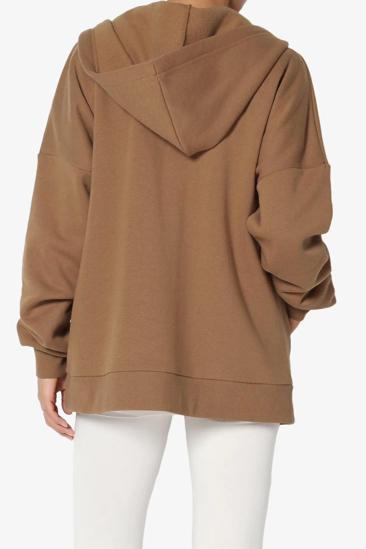 Accie Fleece Zip Hooded Jacket PLUS