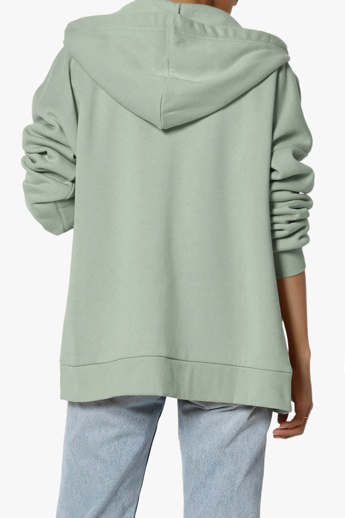 Accie Fleece Zip Hooded Jacket PLUS