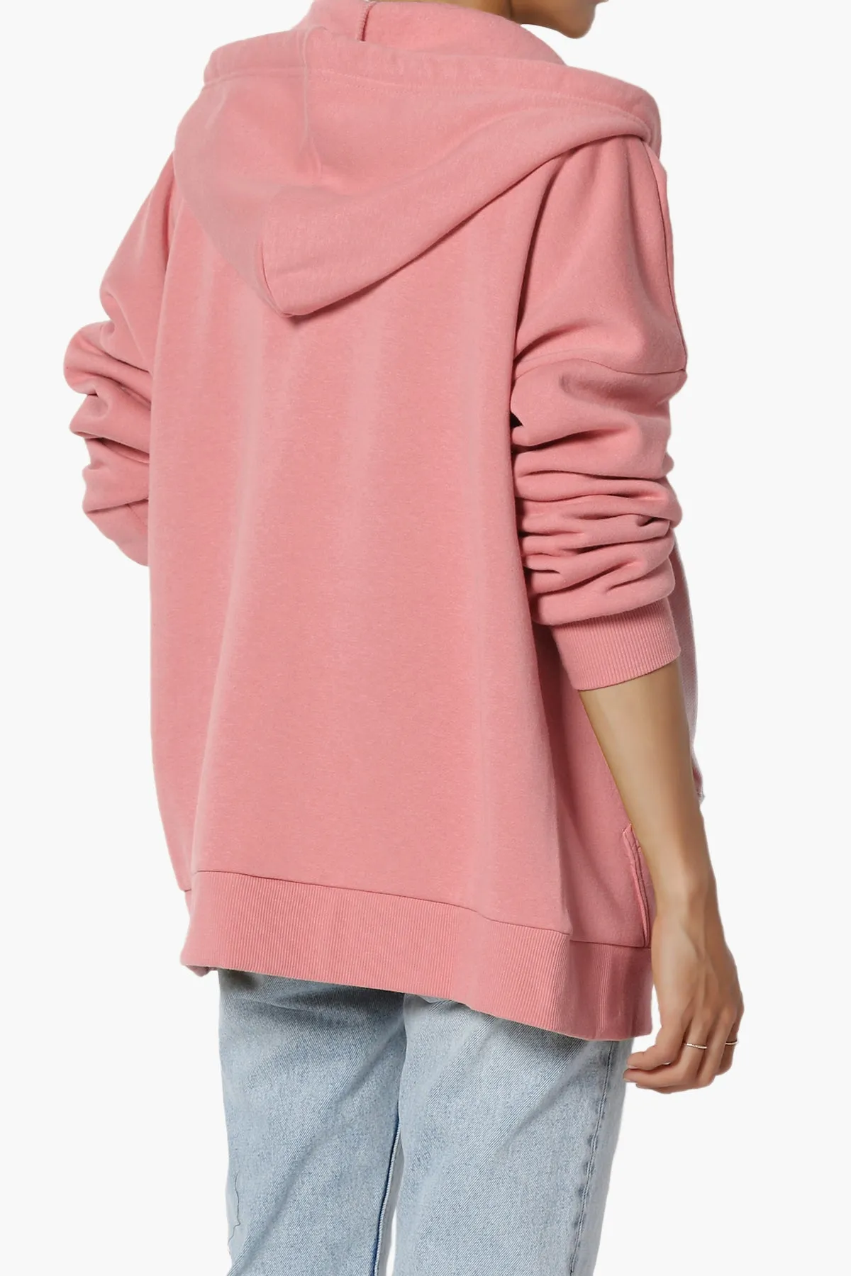 Accie Fleece Zip Hooded Jacket PLUS