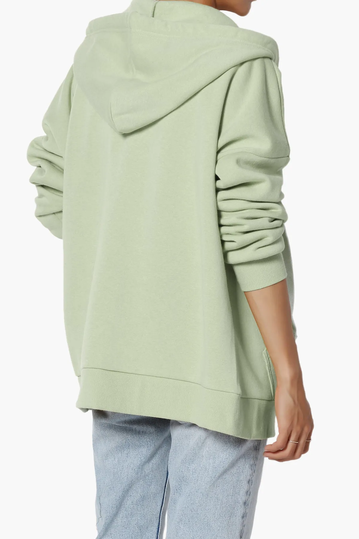 Accie Fleece Zip Hooded Jacket PLUS