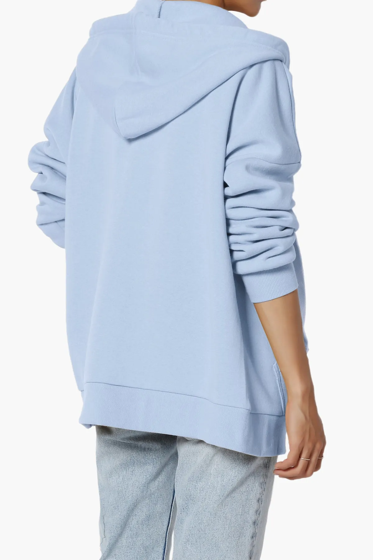 Accie Fleece Zip Hooded Jacket PLUS