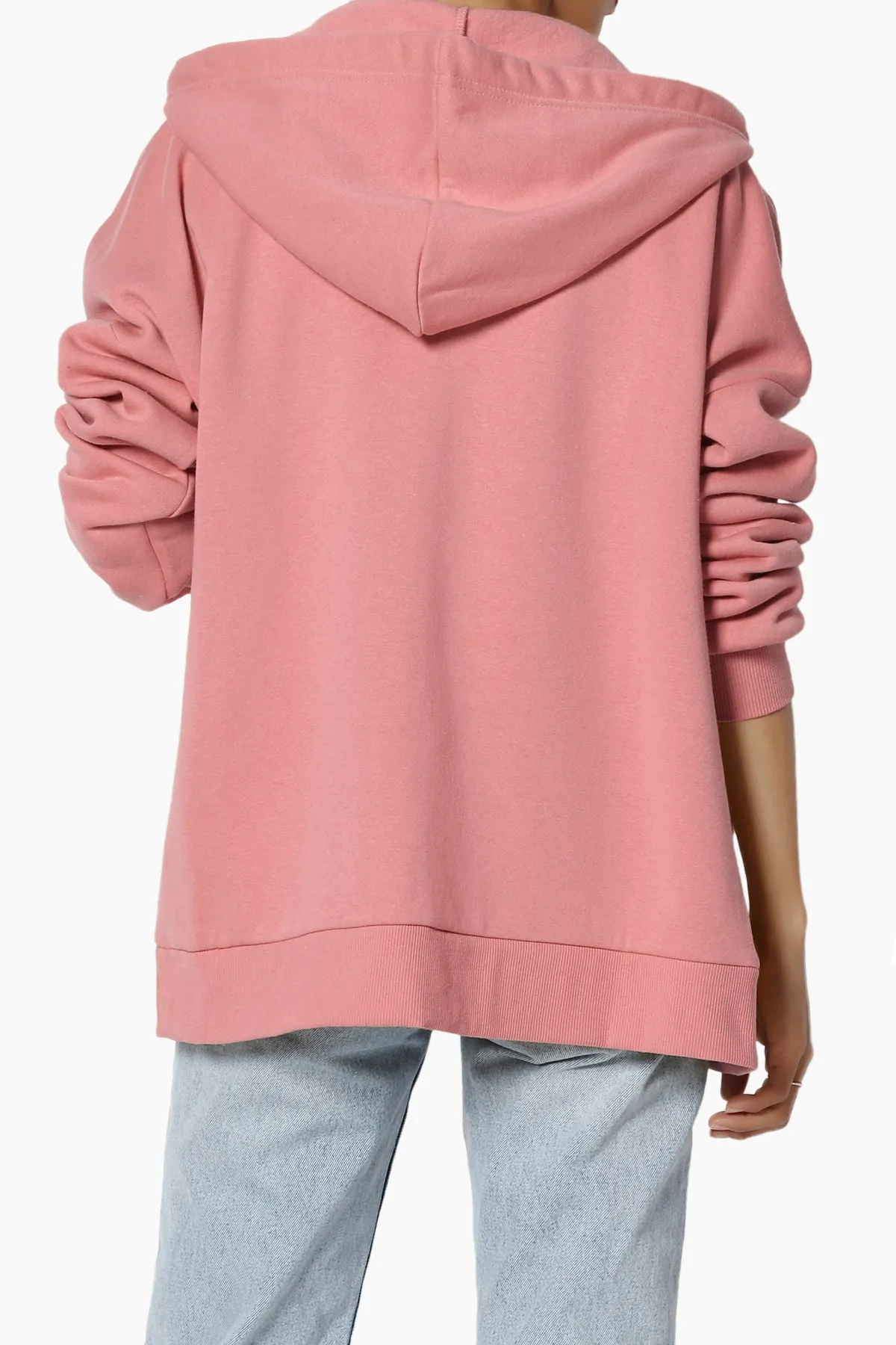 Accie Fleece Zip Hooded Jacket PLUS