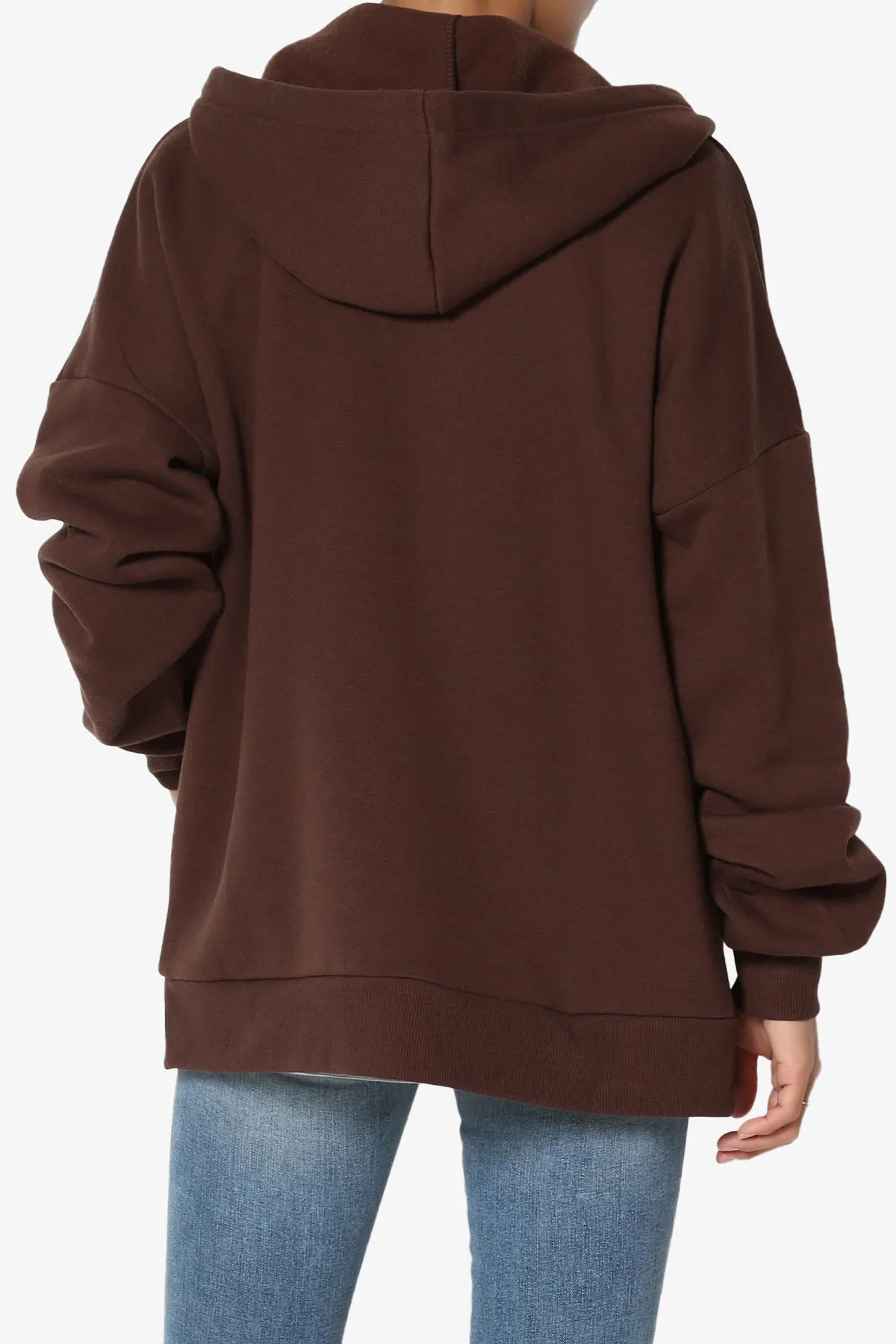 Accie Fleece Zip Hooded Jacket PLUS