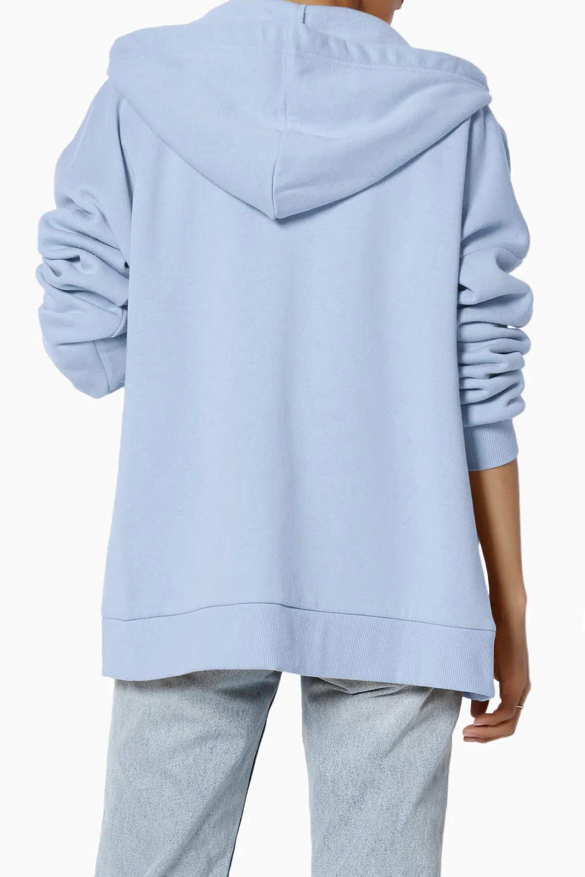 Accie Fleece Zip Hooded Jacket PLUS