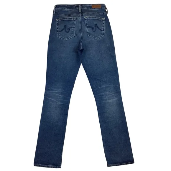 AG Adriano Goldschmied Mari High Rise Slim Straight  Jeans