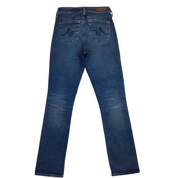 AG Adriano Goldschmied Mari High Rise Slim Straight  Jeans