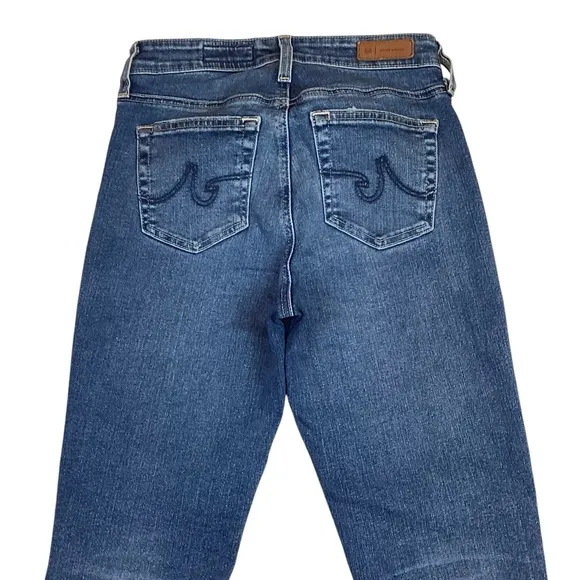 AG Adriano Goldschmied Mari High Rise Slim Straight  Jeans
