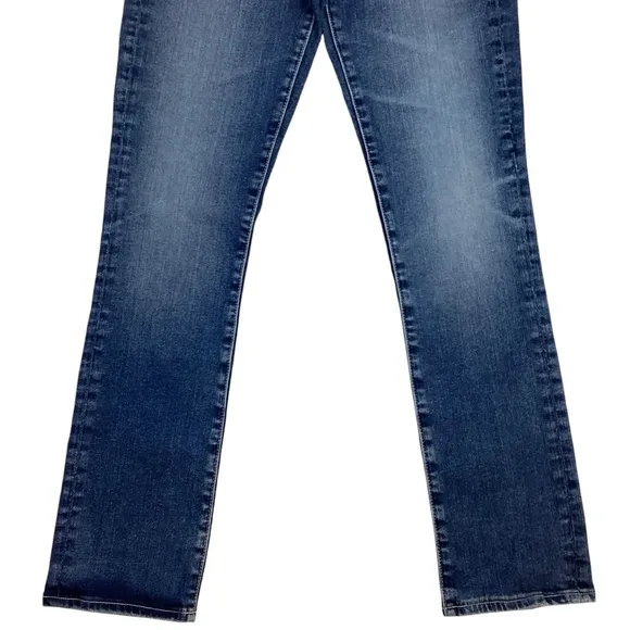 AG Adriano Goldschmied Mari High Rise Slim Straight  Jeans