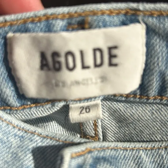 AGOLDE Jeans Lyle‎ Slim Straight Jeans Woman’s Size 26