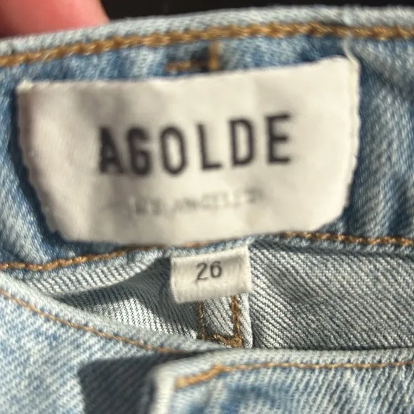 AGOLDE Jeans Lyle‎ Slim Straight Jeans Woman’s Size 26