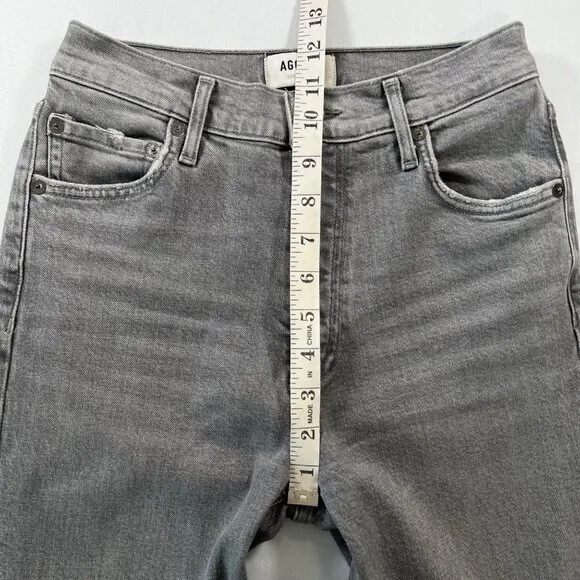 AGOLDE Nico High Rise Slim Fit Jeans in Chime Size 26