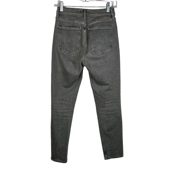 AGOLDE Nico High Rise Slim Fit Jeans in Chime Size 26