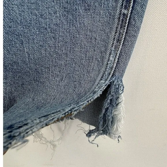 AGOLDE Nico High Rise Slim Jeans Headlines Women's Size 28 Button Fly