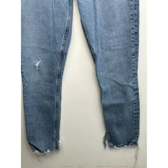 AGOLDE Nico High Rise Slim Jeans Headlines Women's Size 28 Button Fly