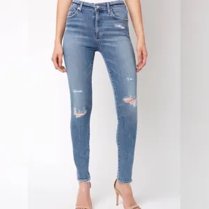 Agolde Sophie Hi-Rise Skinny Jeans in Beyond Blue Size 28