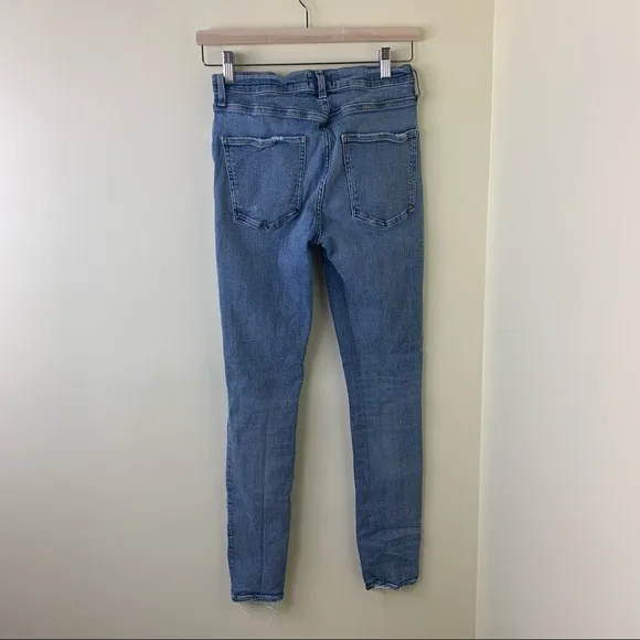 Agolde Sophie Hi-Rise Skinny Jeans in Beyond Blue Size 28