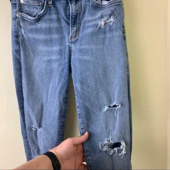 Agolde Sophie Hi-Rise Skinny Jeans in Beyond Blue Size 28