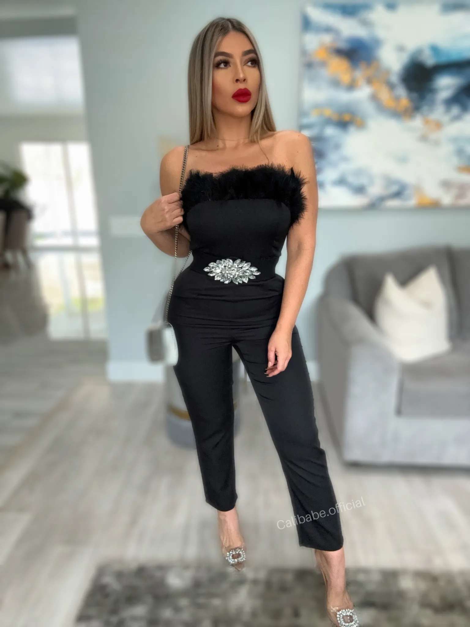Ali Jumpsuit (Black )