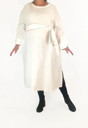 Always brand white cotton long sleeve dress size XL