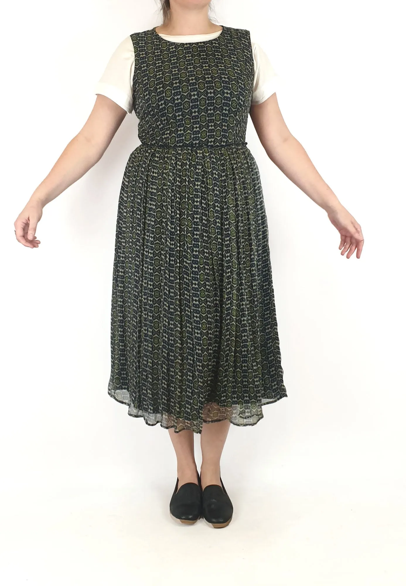 Anna Thomas silk dress size 14