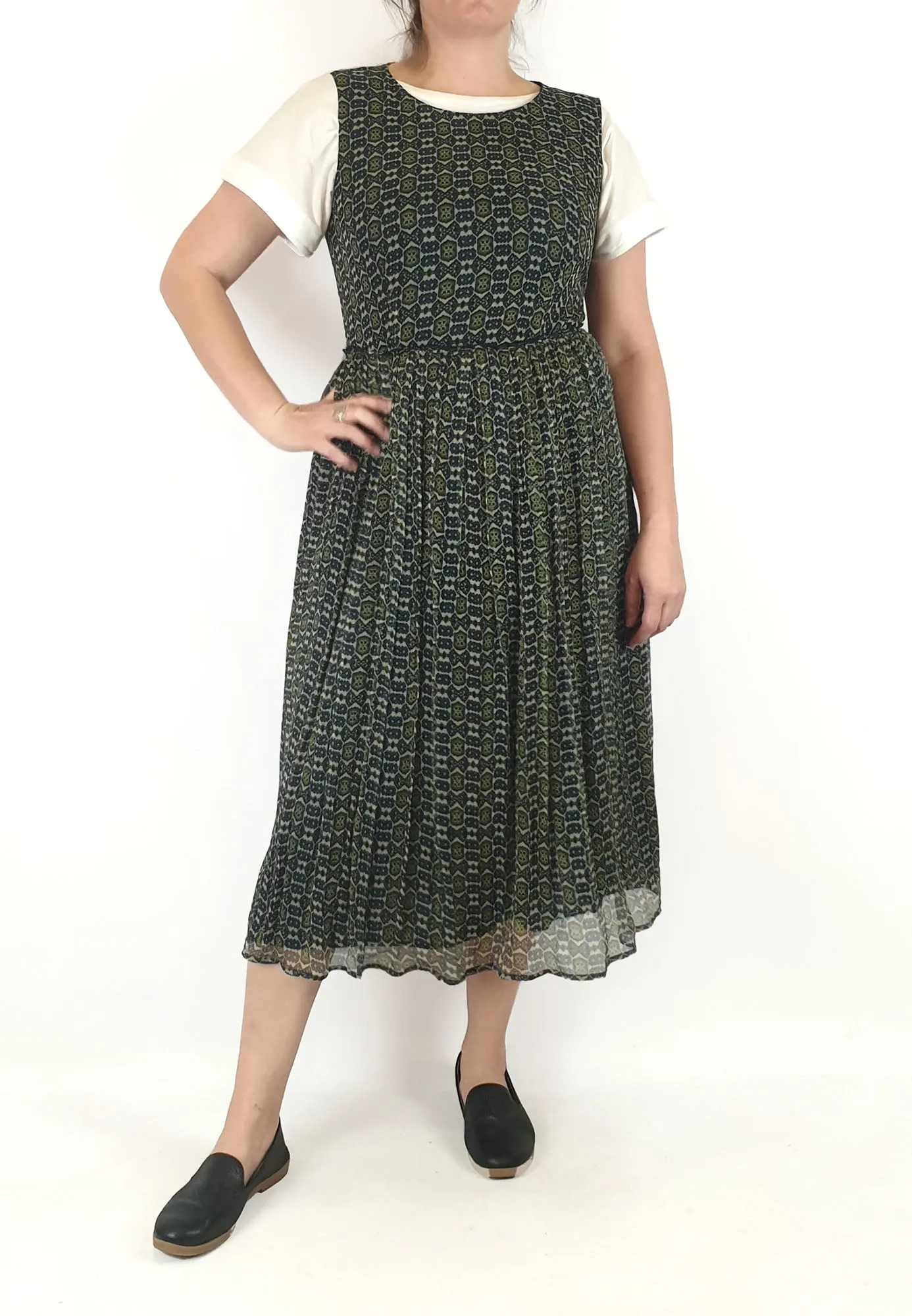Anna Thomas silk dress size 14