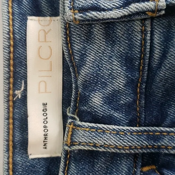 Anthropologie Pilcro High Rise The Cigarette Slim Jeans