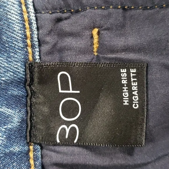Anthropologie Pilcro High Rise The Cigarette Slim Jeans