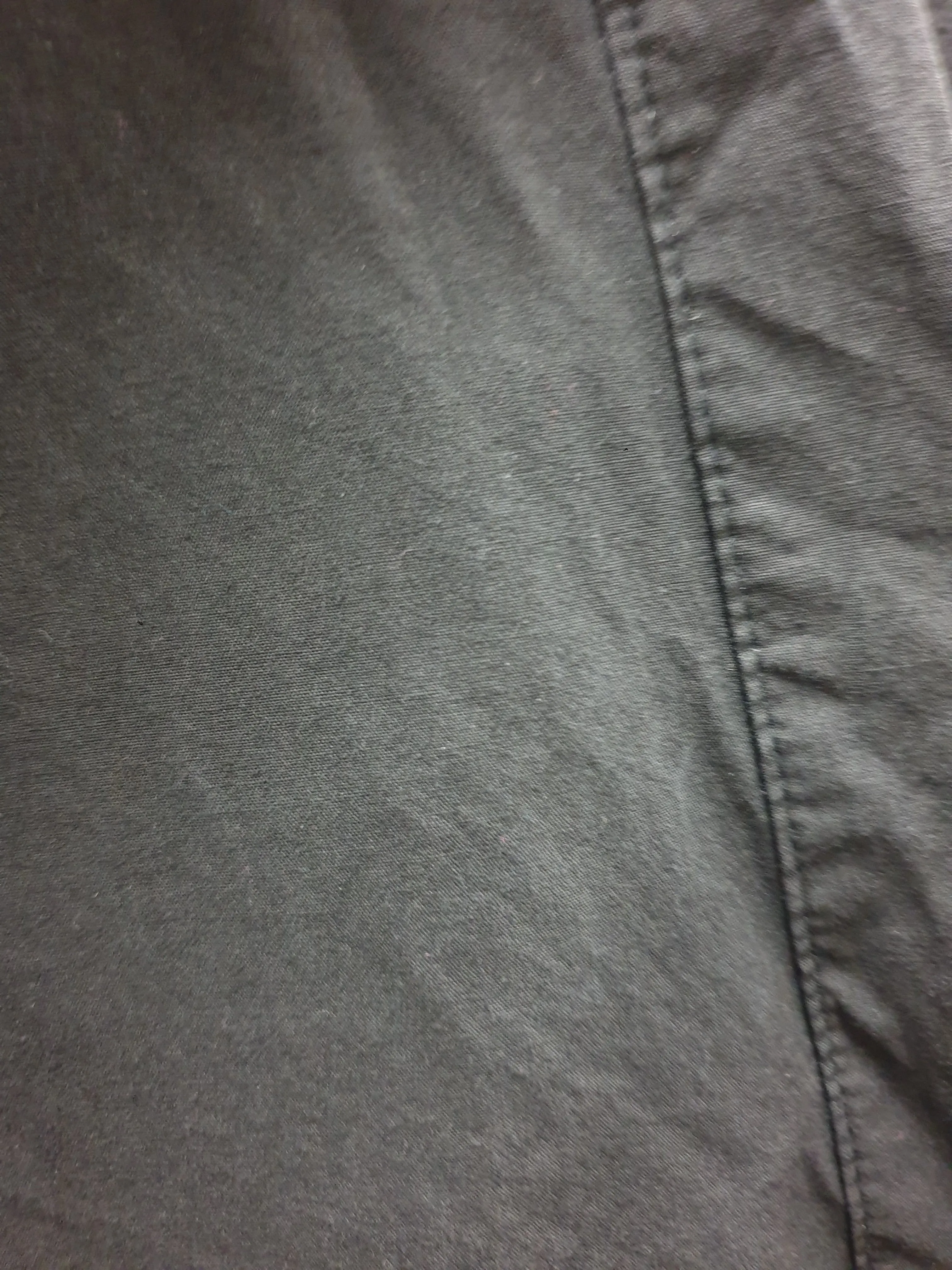 Atmos & Here black cotton long sleeve tiered dress size 24 (note: mark)