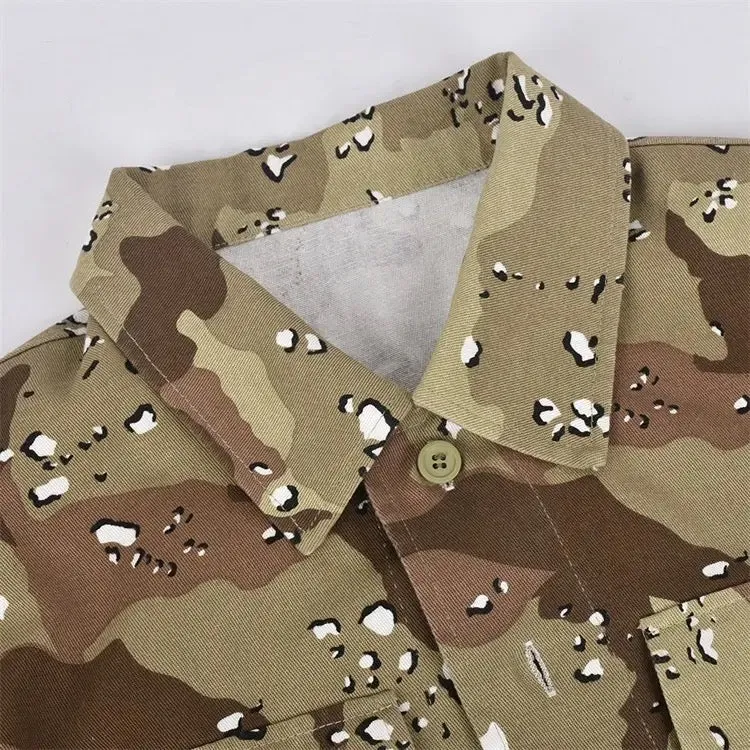 Azalea Fatigue Cropped Jacket