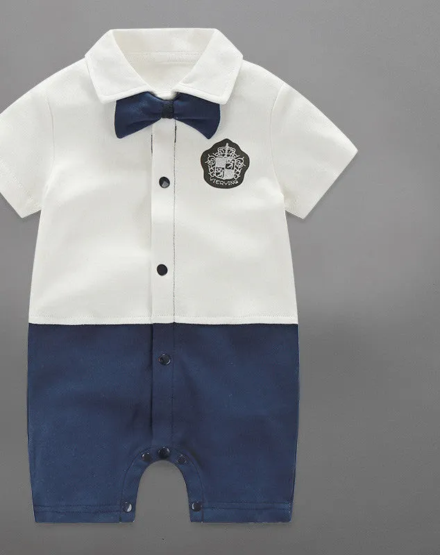 Baby Boys Rompers Summer Baby Boy Clothing Sets Roupas Bebes Short Sleeve Infant Baby Boy Jumpsuits born Baby Clothes